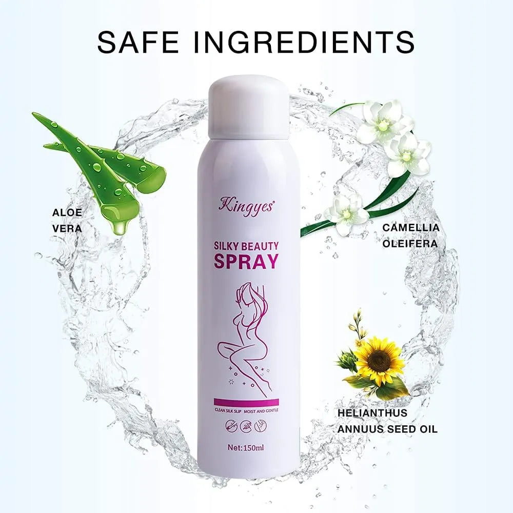 Silky Beauty Hair Removal Spray – Achieve Salon-Like Smoothness at Home