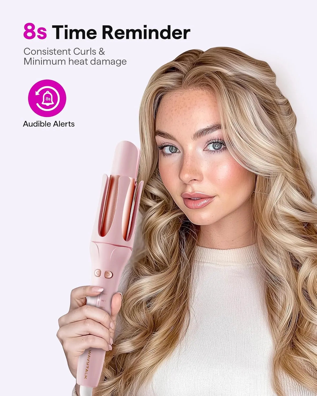 Smart Automatic Curling Iron – Perfect Curls in Seconds Without Effort