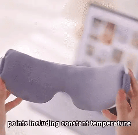 👁️ Portable Eye Massager – Soothe Tired Eyes, Improve Sleep & Look Fresh