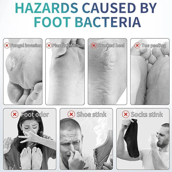 👣 Ansiyi Foot Care Spray – Eliminate Odor, Kill Bacteria & Keep Feet Fresh All Day