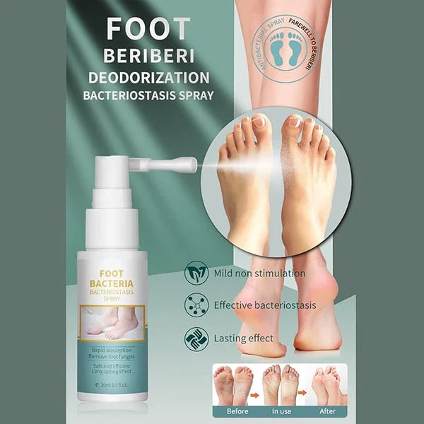 👣 Ansiyi Foot Care Spray – Eliminate Odor, Kill Bacteria & Keep Feet Fresh All Day