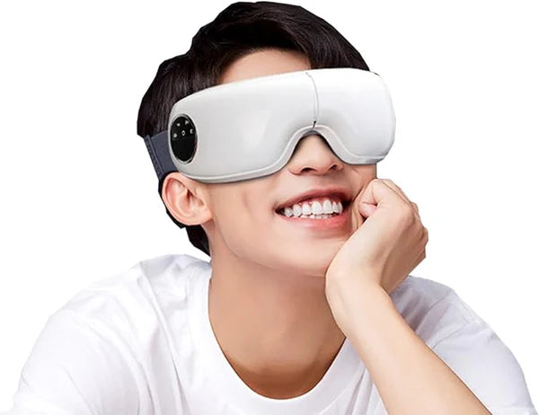 👁️ Portable Eye Massager – Soothe Tired Eyes, Improve Sleep & Look Fresh