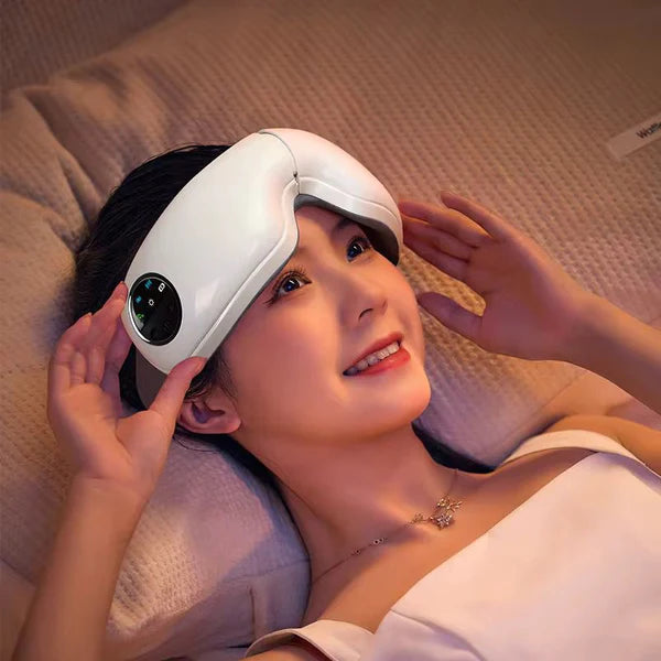 👁️ Portable Eye Massager – Soothe Tired Eyes, Improve Sleep & Look Fresh